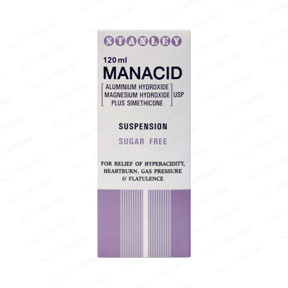 Manazith Home / MANACID SYP 120ML