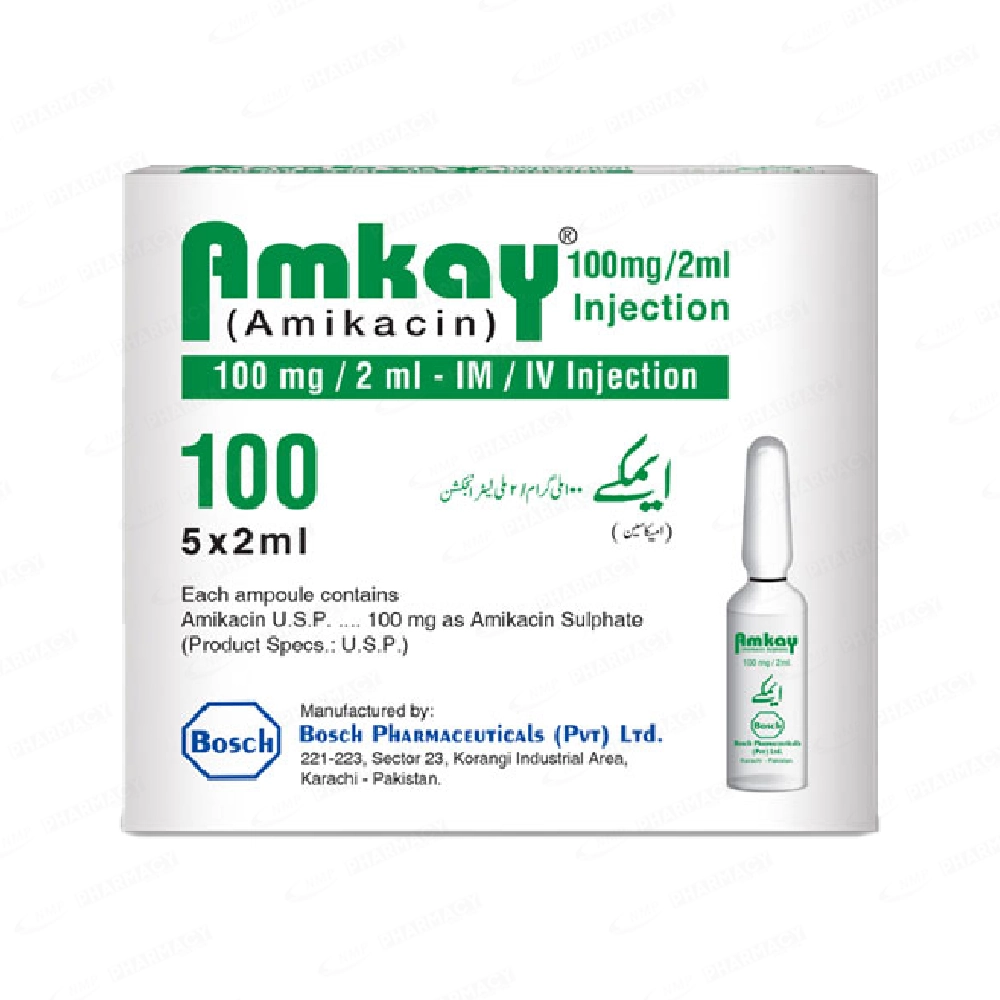 AMKAY 100MG INJ (5 S)