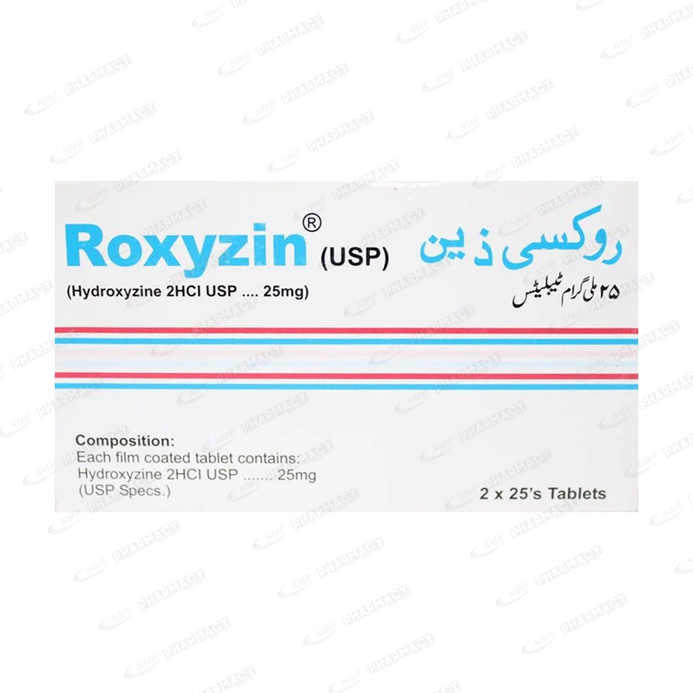 Home / ROXYZIN 25MG TAB