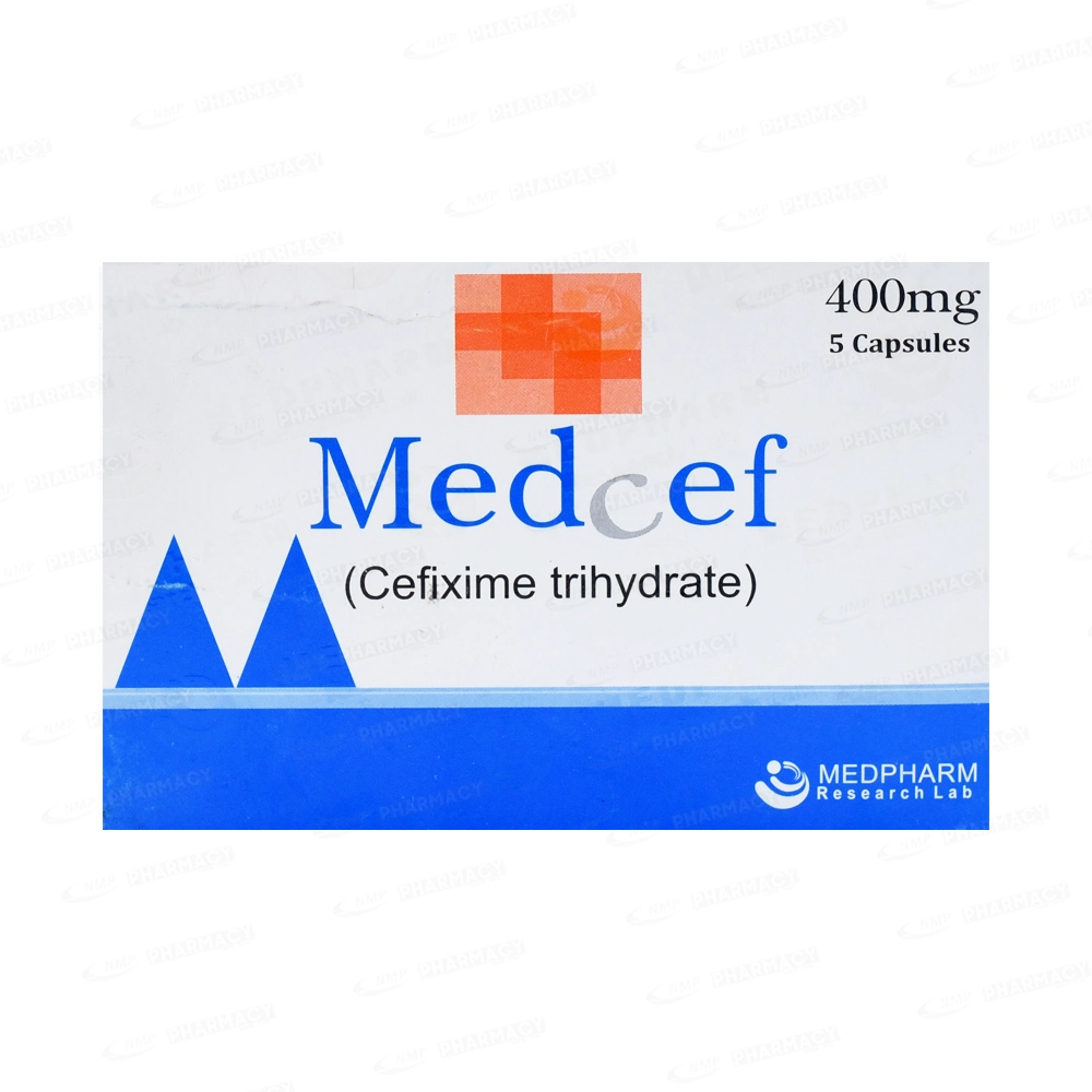 Home / MEDCEF 400MG CAP