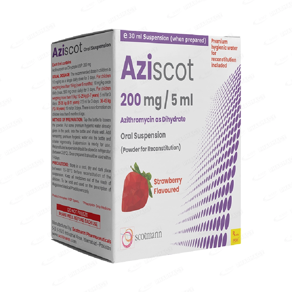 AZISCOT 200MG 30ML SYP