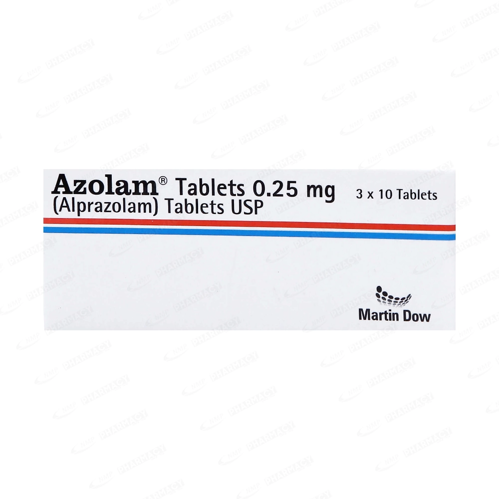 AZOLAM 0.25MG TAB